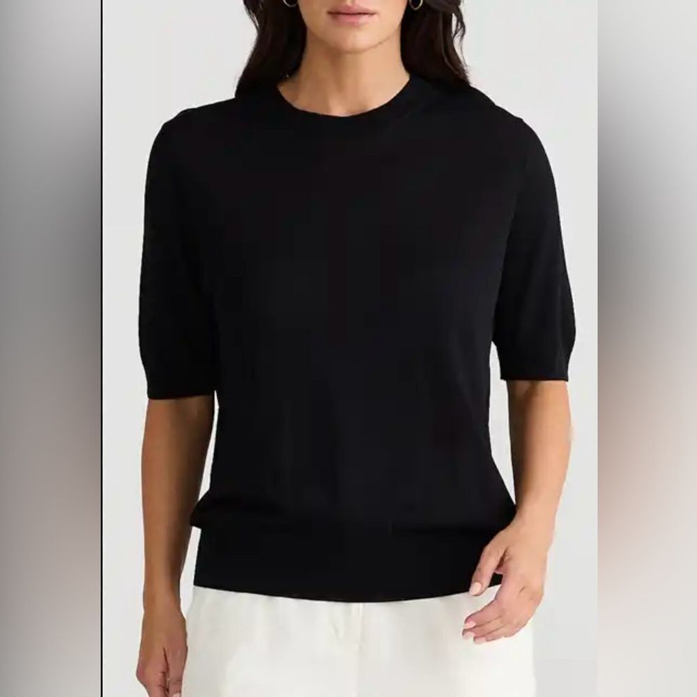 Aya Bendat Vintage Knit Wool Blend Mid Length Sleeve Sweater Size 14
